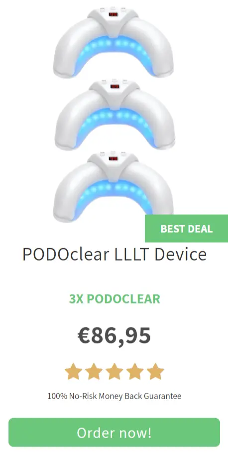 Preis des PODOclear LLLT Anti-Pilz-Geräts