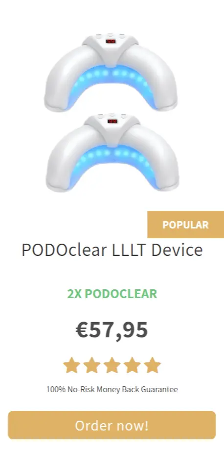 Preis des PODOclear LLLT Anti-Pilz-Geräts